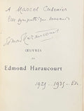 HARAUCOURT (Edmond). | Oeuvres. Les âges - L'espoir du monde.