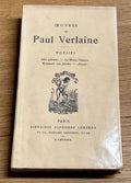VERLAINE (Paul). | Poésies : Fêtes galantes - La bonne chanson - Romances sans paroles - Amour.
