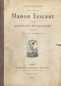 GRAVELOT et PASQUIER PREVOST (Abbé). | Eaux-fortes pour illustrer Manon Lescaut, d'après Gravelot et Pasquier, gravées par Louis Monziès.