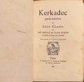 CLADEL (Léon). | Kerkadec garde-barrière. Avec une préface de Clovis Hugues.