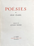 CLADEL (Léon). | Poésies. Préface de Antonin Perbosc.