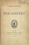 BARBEY D'AUREVILLY (Jules). | Poussières.