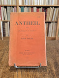 POUND (Ezra). | Antheil and the Treatise on Harmony.
