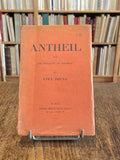 POUND (Ezra). | Antheil and the Treatise on Harmony.