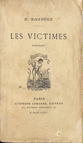 BAZOUGE (H.). | Les victimes. Poésies.