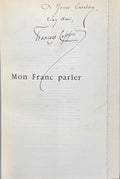 COPPEE (François). | Mon franc parler. Quatrième série (mars 1895 - janvier 1896).