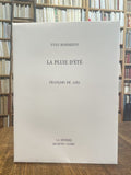 BONNEFOY (Yves). | La pluie d'été.