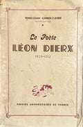 DIERX (Léon) CAMUS-CLAVIER (Marie-Louise). | Le poète Léon Dierx (1838-1912).
