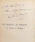 HUGUES (Clovis). | La chanson de Jehanne Darc [II]. Le sanglot de Jehanne : du sacre au bûcher.