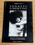 LOUYS (Pierre). | Sonnets libertins. Illustrés de 30 photographies érotiques de la Belle-Epoque.