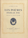 POE (Edgar Allan), MALLARME (Stéphane). | Les poèmes d'Edgar Poe. Traduction de Stéphane Mallarmé.