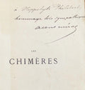 MERAT (Albert). | Les Chimères (Sonnets, Le livre de l'amie, Tableaux de voyage, Fleurs de bohème).