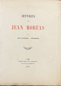 MOREAS (Jean). | Oeuvres. Tome II ( Les Stances ; Iphigénie).