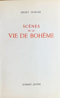 MURGER (Henry). | Scènes de la vie de Bohème.