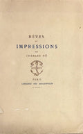 NO (Charles, pseudonyme de Charles Hubert). | Rêves et impressions.