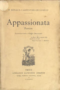 RENAUX-CARPENTIER-LECLUSELLE (S.). | Appassionata, poésies.