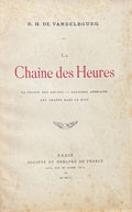 VANDELBOURG (Robert H. de). | La chaîne des heures (La chaîne des heures, Rapsodie africaine, Les chants dans la nuit).