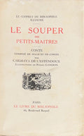 CAILHAVA DE L'ESTENDOUX (Jean-François). | Le souper des petits-maîtres. Conte composé de mille et un contes. Illustrations de Pierre Gandon.
