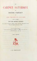 COLLECTIF. | Le Cabinet satyrique, ou Recueil parfaict des vers piquants et gaillards de ce temps, tiré des secrets cabinets des sieurs de Sygognes, Régnier, Motin, Berthelot, Maynard et autres des plus signalez poètes de ce siècle.