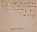 WEINIGEL (Léon). | Malgré nous.