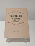 BRETON (André), DEHARME (Lise), GRACQ (Julien) et TARDIEU (Jean). | Farouche à quatre feuilles.