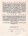 MICHAUX (Henri). | Peintures et dessins. Avec un avant-propos et des légendes extraites de l'oeuvre poétique de l'auteur.