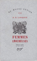 LAWRENCE (D.-H.). | Femmes amoureuses. Traduit de l'anglais par Maurice Rancès.