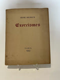 MICHAUX (Henri). | Exorcismes.