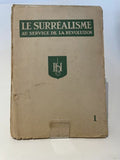 Revues | Surréalisme au service de la Révolution (Le), n°1 à 6. Directeur : André Breton.