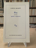 BECKETT (Samuel). | Pas, suivi de Quatre esquisses.