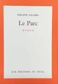 SOLLERS (Philippe). | Le Parc.