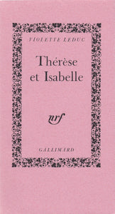 LEDUC (Violette). | Thérèse et Isabelle.