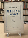 BECKETT (Samuel). | Malone meurt.