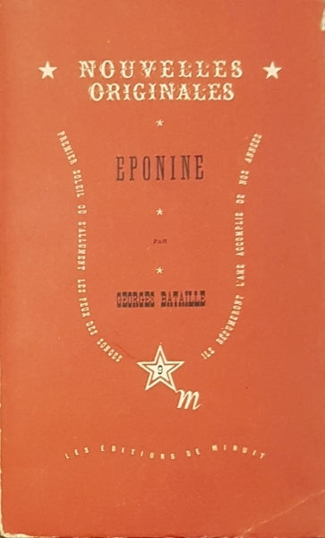 BATAILLE (Georges). | Eponine.