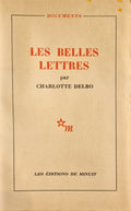 DELBO (Charlotte). | Les Belles Lettres.