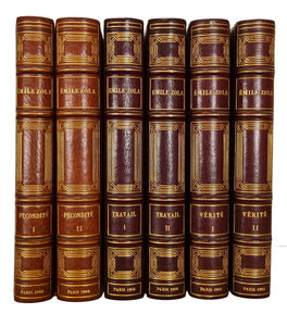 ZOLA (Emile). | Fécondité. Travail. Vérité (Les Quatre Evangiles).