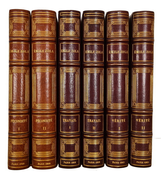 ZOLA (Emile). | Fécondité. Travail. Vérité (Les Quatre Evangiles).