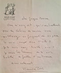 PONS (Maurice). | Réunion de 3 lettres autographes signées adressées à Jacques Brenner.