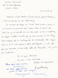 BRENNER (Jacques). | Une humeur de Chien ! Dossier sur la cause canine comprenant de nombreuses lettres de soutien d'écrivains et de lecteurs, des documents d'archives, circulaires ministérielles et coupures de presse, ainsi que des photographie...
