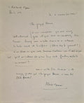 MEMMI (Albert). | Réunion de 3 lettres autographes signées adressées à Jacques Brenner.