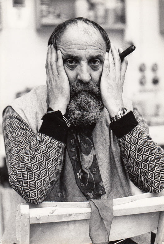 CESAR (César Baldaccini, dit). | Portrait photographique par Carlos Freire.