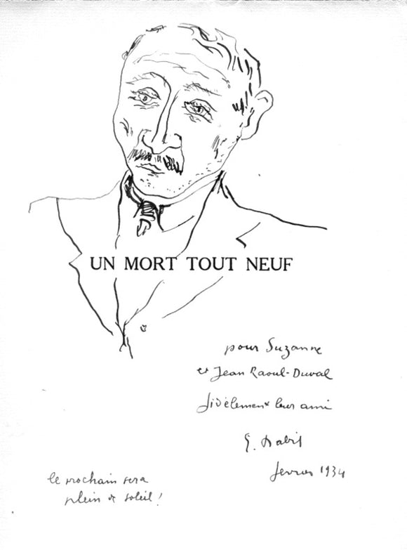 DABIT (Eugène). | Un mort tout neuf.