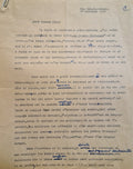 [CRIEL MILLER (Henry). | Minute dactylographiée (traduite en français) d'une lettre adressée à Gaston Criel.