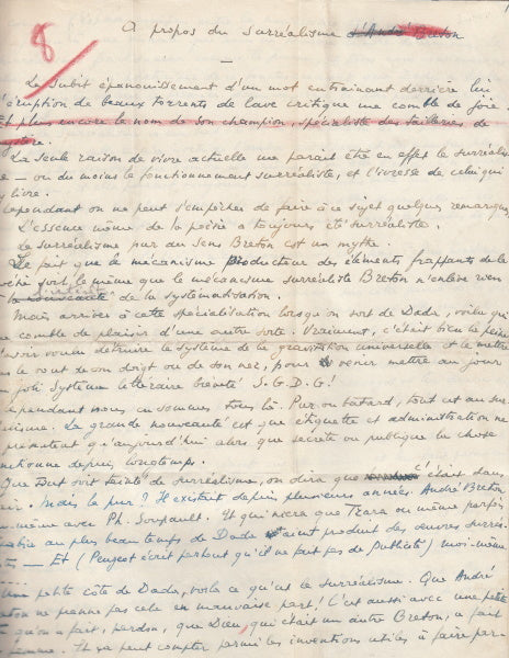 RIBEMONT-DESSAIGNES (Georges). | Déjà jadis ou du mouvement Dada à l'espace abstrait.