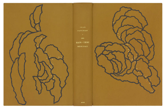 PAULHAN (Jean). | Les Hain-Teny Merinas. Poésies populaires malgaches recueillies et traduites par...