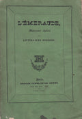 COLLECTIF | L'Emeraude. Morceaux choisis de littérature contemporaine.