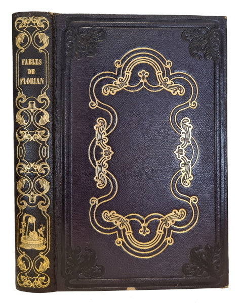 FLORIAN. | Fables. Illustrées par Victor Adam, précédées d'une notice par Charles Nodier de l'Académie Française et d'un essai sur la fable.