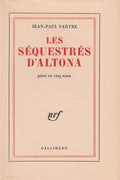 SARTRE (Jean-Paul). | Les Séquestrés d'Altona. Pièce en 5 actes.