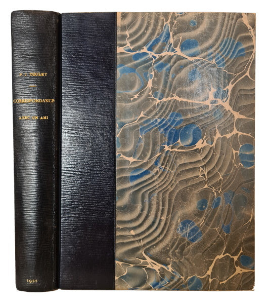 TOULET (Paul-Jean). | Correspondance avec un ami pendant la guerre.