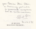 DEON (Michel). | Je me suis beaucoup promené Miscellanées.